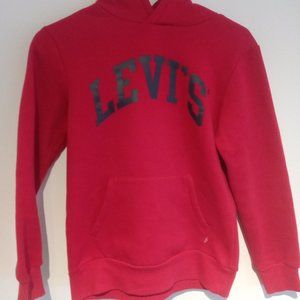 RED LEVIS HOODIE